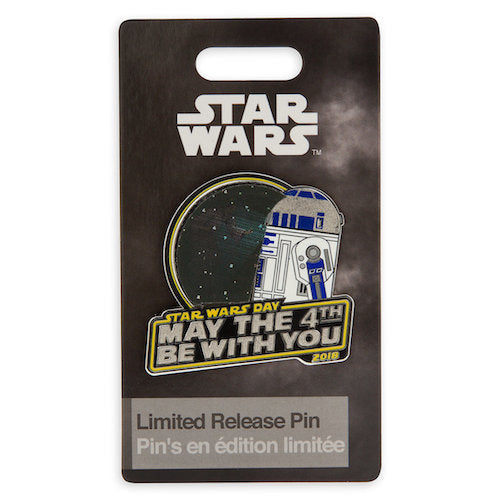 R2-D2 May the 4th Be With You 2018 Pin - Limited Release