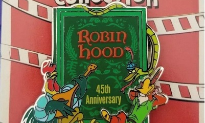 Robin Hood 45th Pin