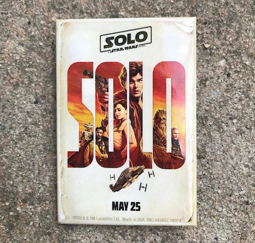 Solo A Star Wars Story Button