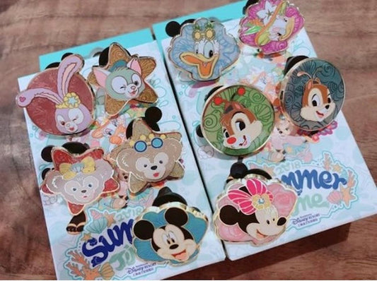 2018 Summer Time Mystery Pin Collection