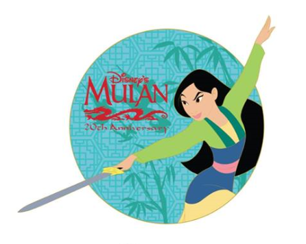 Mulan 20th Anniversary DSSH Pin