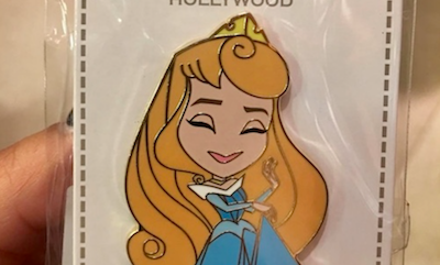 Aurora Blue Dress Cutie Pin