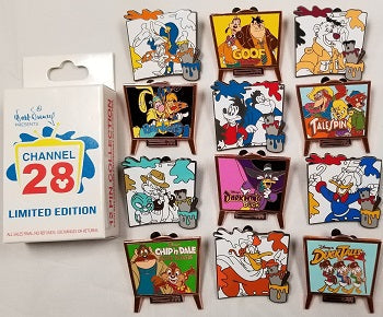 Channel 28 Mystery Pin Set