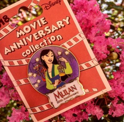 Mulan 2018 Movie Anniversary Pin