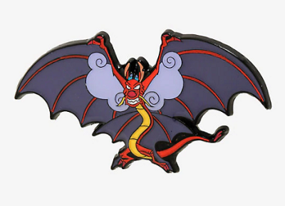 Mushu Wings BoxLunch Disney Pin