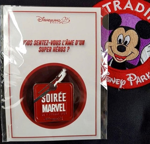 Soiree Marvel 2018 Disneyland Paris Pin