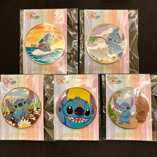 Stitch Golden Magic LE 300 Pin Set