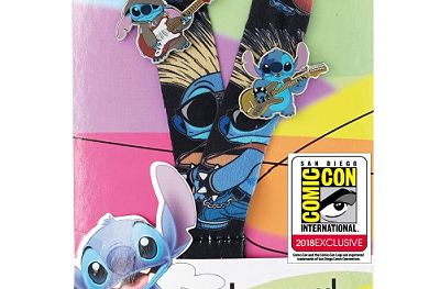 Stitch Lanyard Pin Set at SDCC 2018