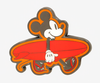 Surfboard Mickey Mouse BoxLunch Pin