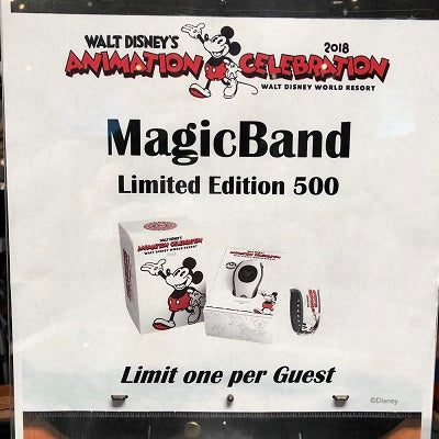 Animation Celebration Limited Edition Magic Band