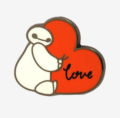 Baymax Heart BoxLunch Disney Pin