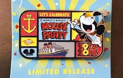 DCL Mouse Party Pin