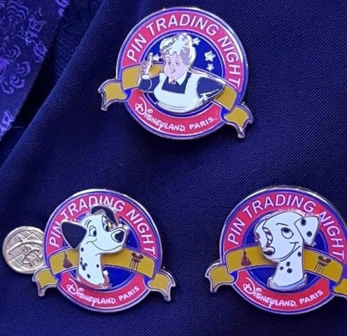 Disneyland Paris Pin Trading Nights 101 Dalmatians Pins