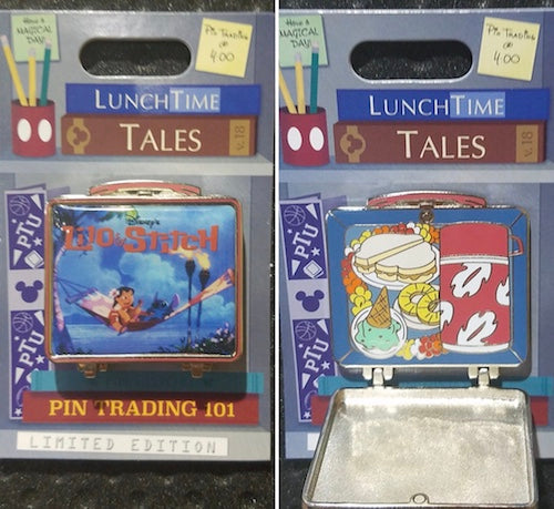 Lunch Time Tales 2018 Lilo and Stitch Pin