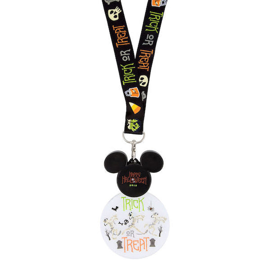 Mickey Mouse Halloween 2018 Glow Lanyard