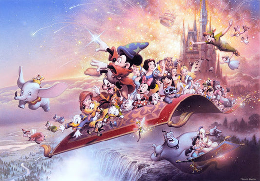 Mickey's Magic Carpet Ride Puzzle Pin Set