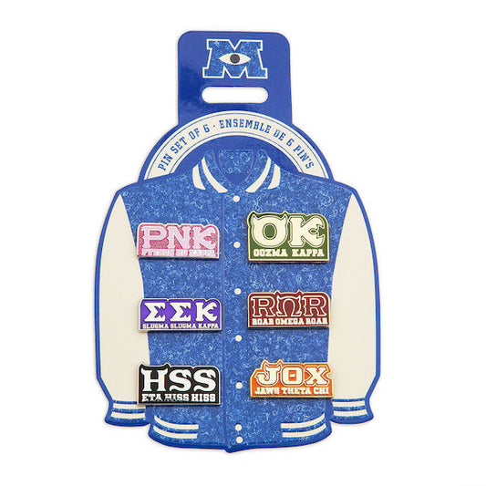 Monsters University Fraternity shopDisney Pin Set