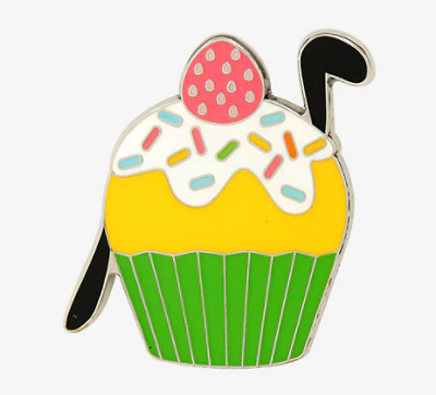 Pluto Cupcake BoxLunch Pin