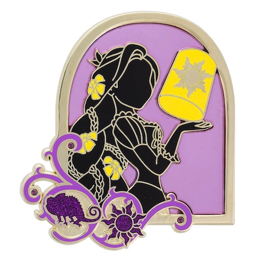 Rapunzel Stunning Silhouettes Pin – shopDisney