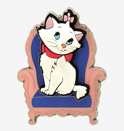 The Aristocats Marie Rubber And Enamel Pin