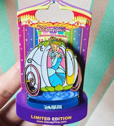 Cinderella Limited Edition Carousel Pin