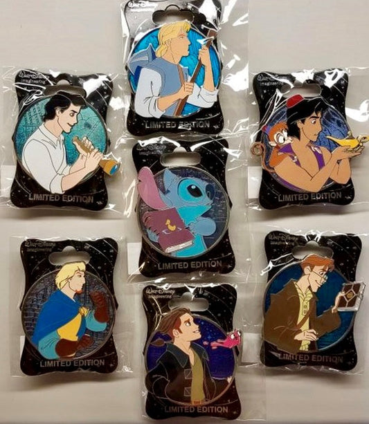 Disney Heroes WDI Pin Set #2