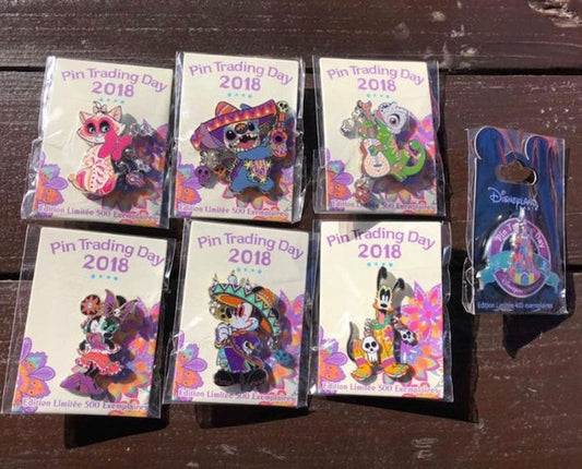 Disneyland Paris September 2018 Pin Trading Day Releases