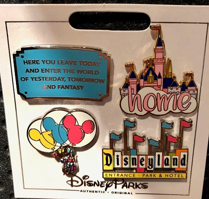 Disneyland Pin Set