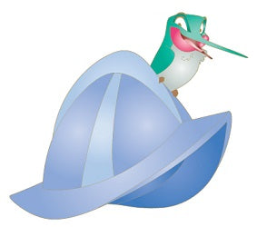 Flit with John Smith's Helmet Pin
