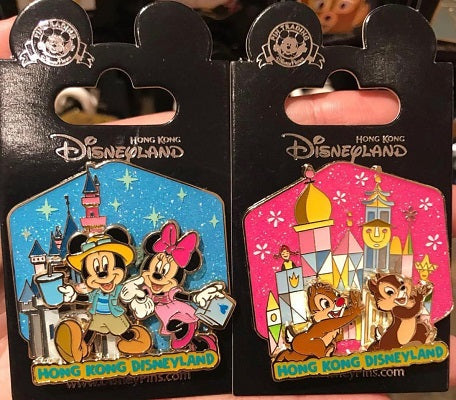 Hong Kong Disneyland OE Pin Releases