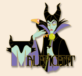 Maleficent Character Series #1 Pin