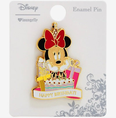 Minnie Happy Birthday Boxlunch Disney Pin