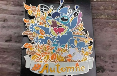 Stitch Autumn 2018 Disneyland Paris Pin