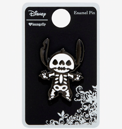 Stitch Skeleton Enamel Pin