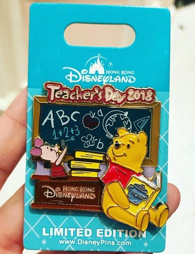 Teachers Day 2018 Hong Kong Disneyland Pin
