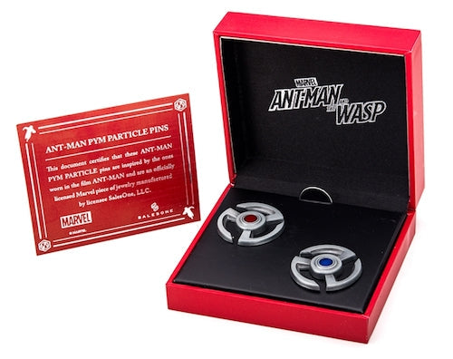 Ant-Man and The Wasp Pym Particle Pin Set NYCC 2018