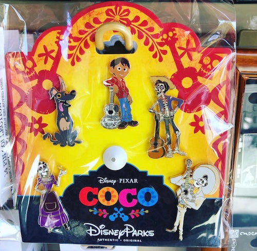 Disney Pixar Coco Booster Pin Set