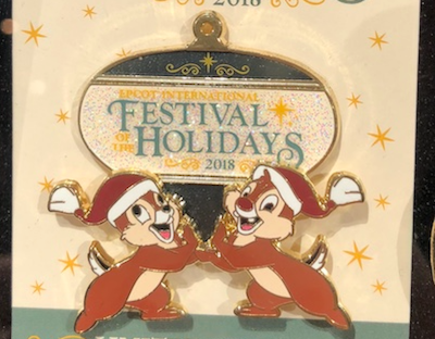 Epcot Festival of the Holidays 2018 Disney Pins