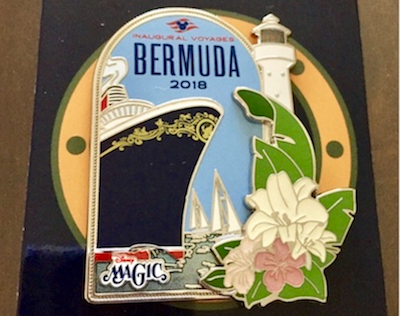 Bermuda 2018 Disney Cruise Line Pin