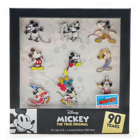 Mickey Mouse 90 Years NYCC Pin Set