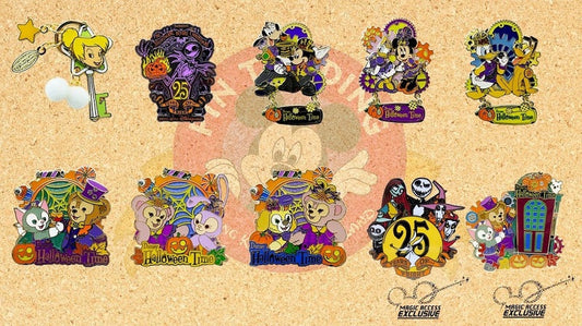 October 2018 Limited Edition Pins at HKDL