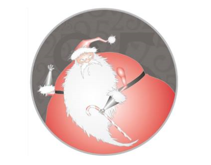 Santa Claus 25th Anniversary DSSH Pin