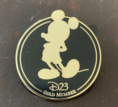 Disney D23 Gold Member Pin