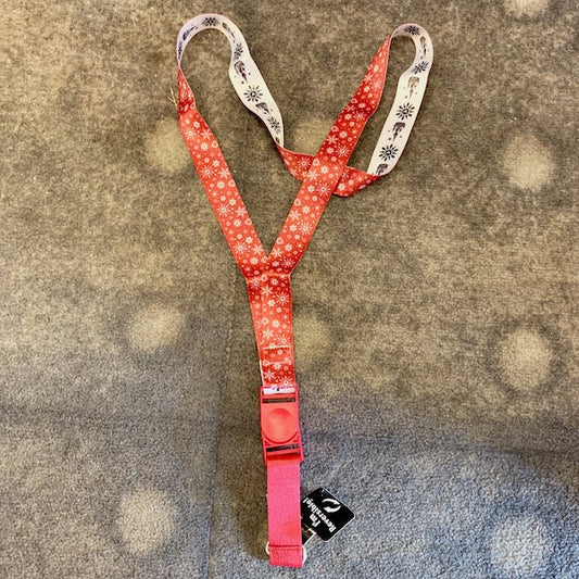 Disney Holiday Reversible Lanyard - Red Side