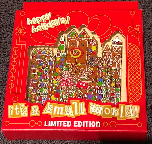Gingerbread Jumbo - Small World Holiday 2018 Pin