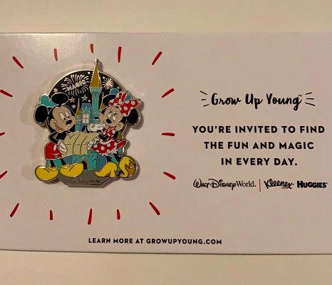 Grow Up Young Disney Pin