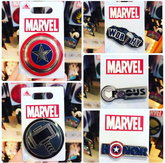 Marvel Pins - Hong Kong Disneyland