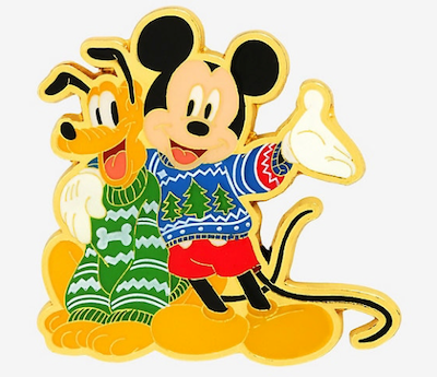 Mickey Mouse Holiday Sweater Pin