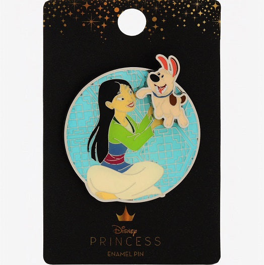 Mulan and Little Brother Boxlunch Disney Pin