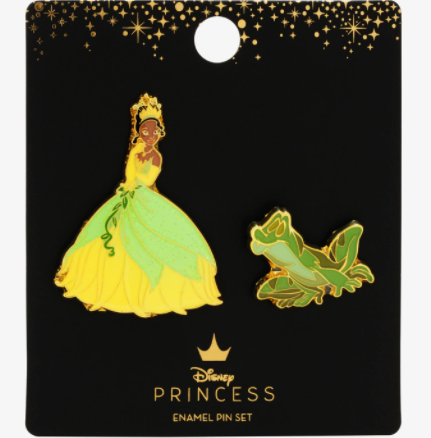 Princess And The Frog Tiana BoxLunch Disney Pin Set